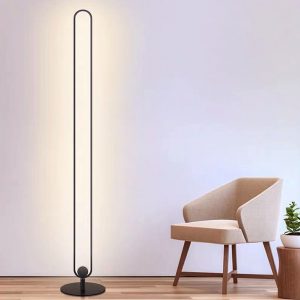 LED Vloerlamp, warm light kleuren, dimbaar