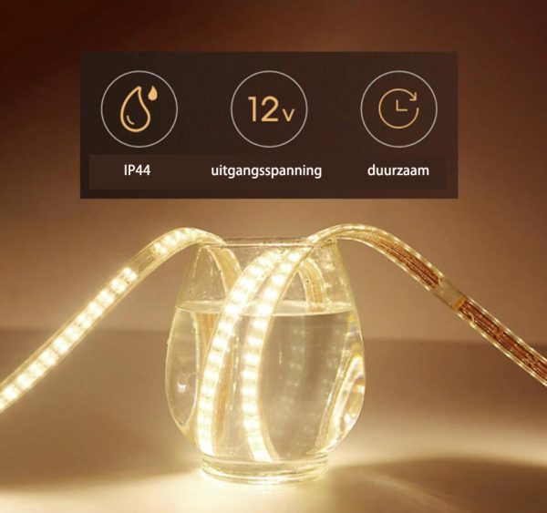 Moderne rond badkamer spiegel met LED verlichte rond-Melili Spiegel-LED spiegel-LED badkamer spiegel- 3 LED Verlichting Standen-Anti Condens - Met Klok - Mat Zwart-Smart spiegel 60cm rond- Smart LED badkamer spiegel - Afbeelding 5