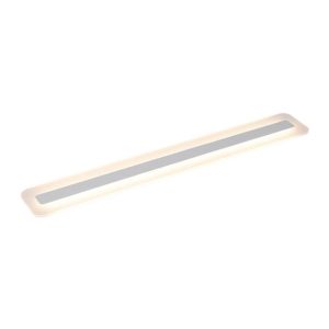 LED Plafondlamp wit licht 60cm lang met 22w wit/zwart