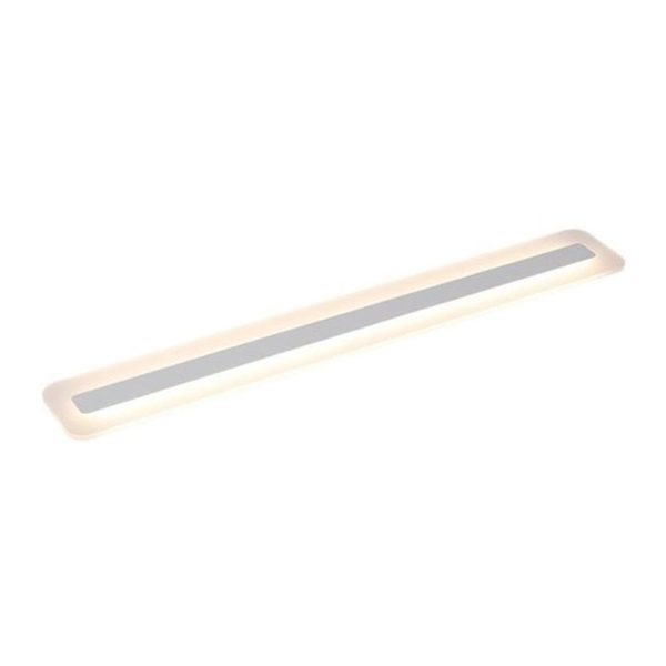 LED Plafondlamp wit licht 60cm lang met 22w wit/zwart