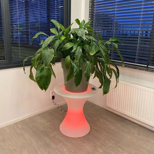 LED Verlichte bijzettafel, RGB kleuren met afstandbediening - Afbeelding 10