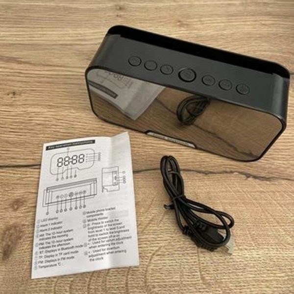 Digitale wekker radio met bluetooth - Afbeelding 4