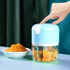 Elektrische miniblender draadloos wit/roze/blauw