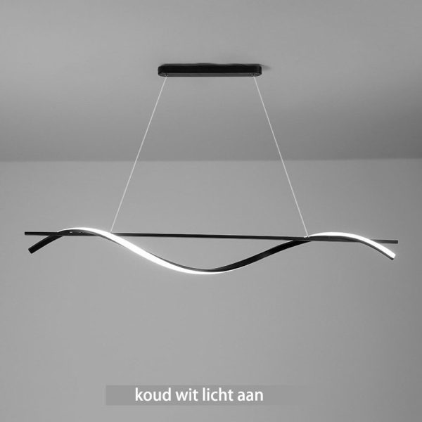 Moderne LED Tafel hanglamp, 100cm lang met 23w vermogen - Afbeelding 4