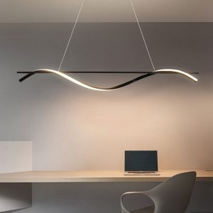 Moderne LED Tafel hanglamp, 100cm lang met 23w vermogen