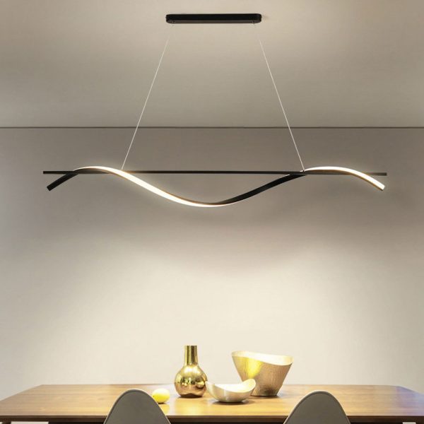 Moderne LED Tafel hanglamp, 100cm lang met 23w vermogen - Afbeelding 6
