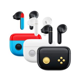 Draadloze bluetooth oortjes blauw/wit/zwart