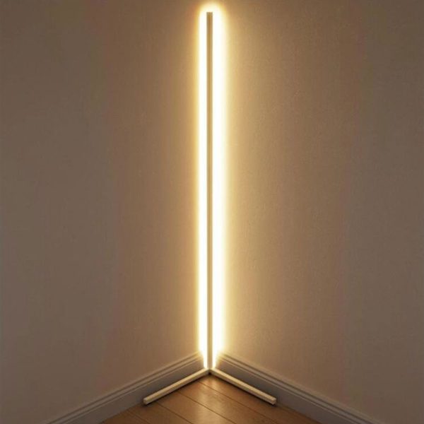 Led Hoeklamp, wit licht dimbaar met afstandbediening - Afbeelding 4