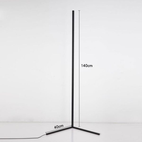Led Hoeklamp, wit licht dimbaar met afstandbediening - Afbeelding 2