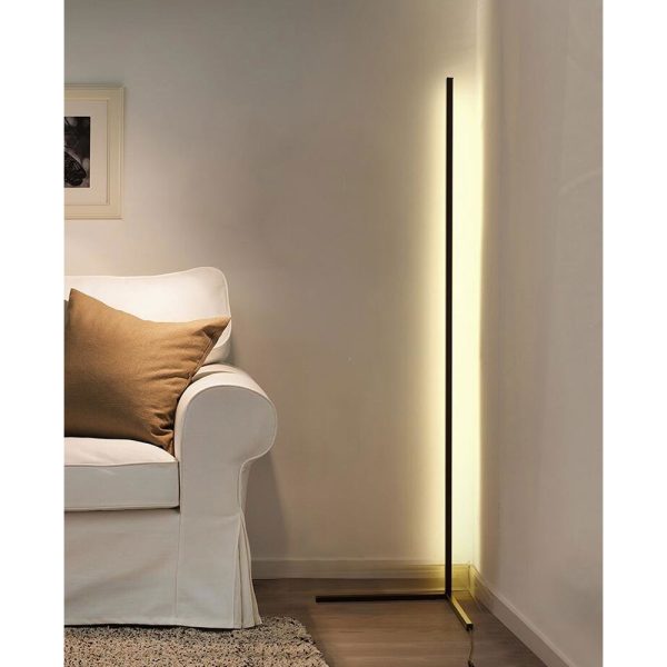Led Hoeklamp, wit licht dimbaar met afstandbediening - Afbeelding 5