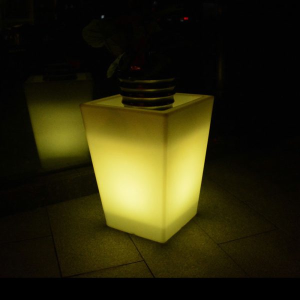 LED Verlichte bloempot, RGB kleuren met afstandbediening - Afbeelding 3