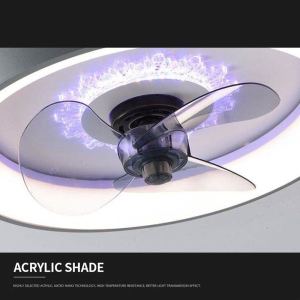 LED Plafondlamp met ventilator en afstandbediening - Afbeelding 5