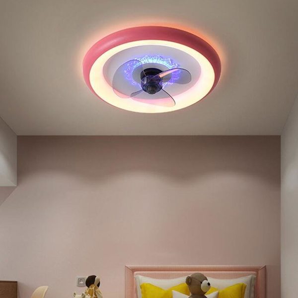 LED Plafondlamp met ventilator en afstandbediening - Afbeelding 4