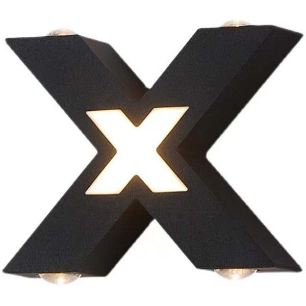 X-led binnen en buiten wandlamp IP65 - Afbeelding 2