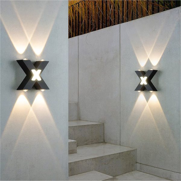 X-led binnen en buiten wandlamp IP65 - Afbeelding 6