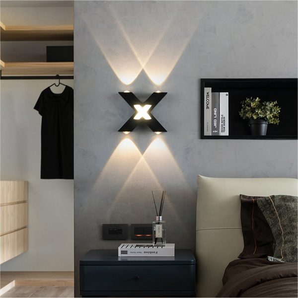 X-led binnen en buiten wandlamp IP65 - Afbeelding 8