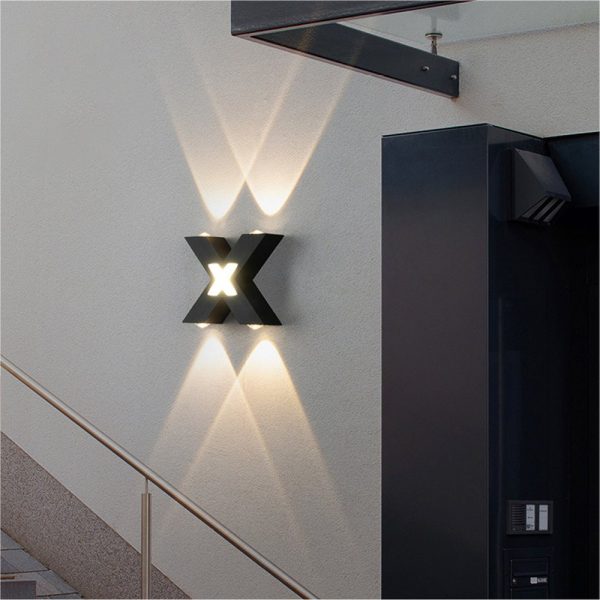 X-led binnen en buiten wandlamp IP65 - Afbeelding 9