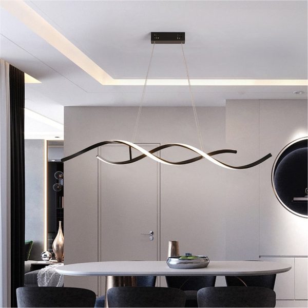 Melili Led Hanglamp Twist 100cm Dimbaar - Afbeelding 7
