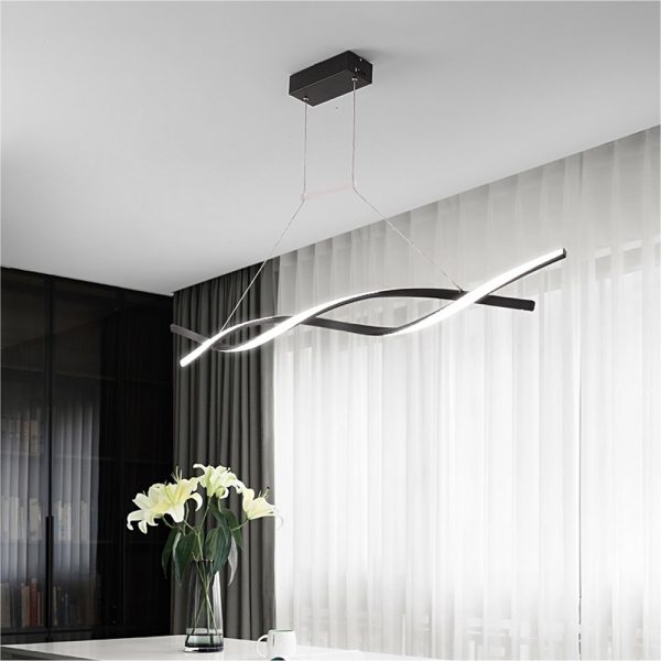 Melili Led Hanglamp Twist 100cm Dimbaar - Afbeelding 8