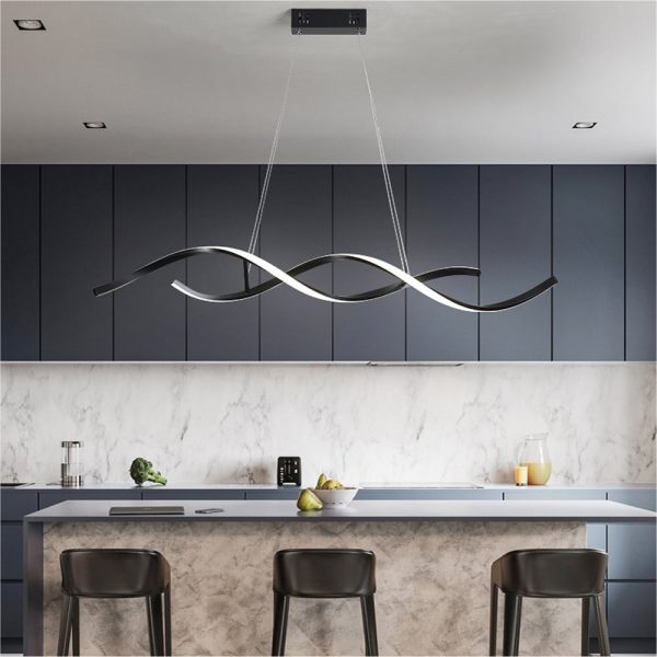 Melili Led Hanglamp Twist 100cm Dimbaar - Afbeelding 9