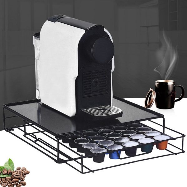 Nespresso, Koffie Machine en Capsule houder