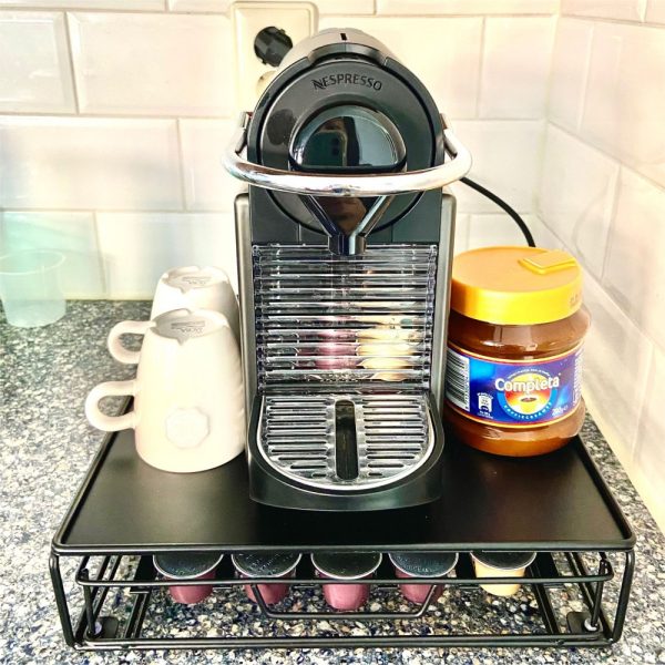 Nespresso, Koffie Machine en Capsule houder - Afbeelding 8