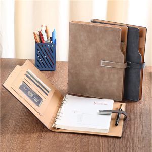 A5 Notitieboek, Notitiemap, Notebook, Dagboek, Pennenset