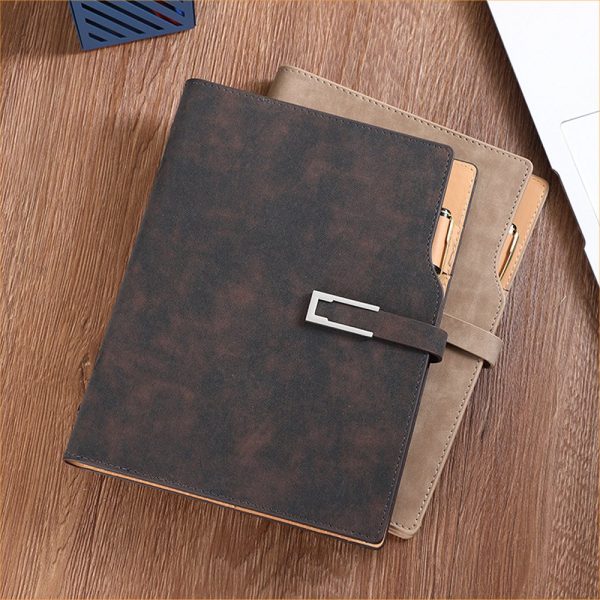 A5 Notitieboek, Notitiemap, Notebook, Dagboek, Pennenset - Afbeelding 2