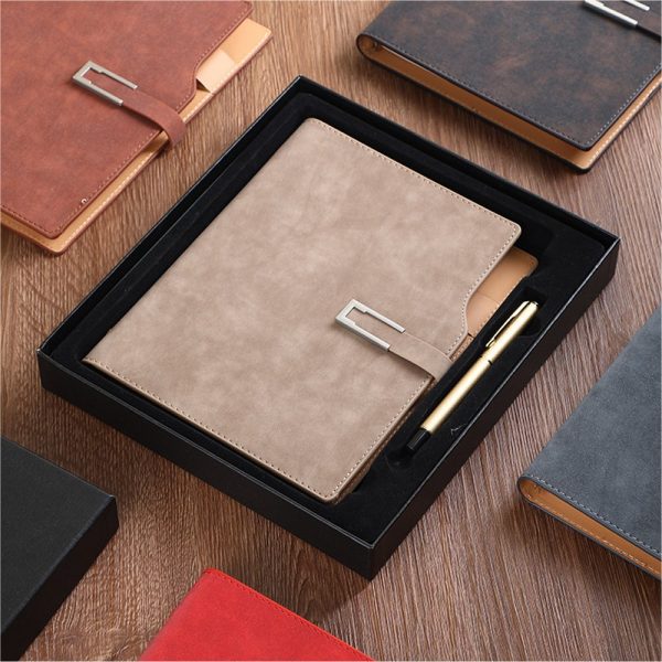 A5 Notitieboek, Notitiemap, Notebook, Dagboek, Pennenset - Afbeelding 4
