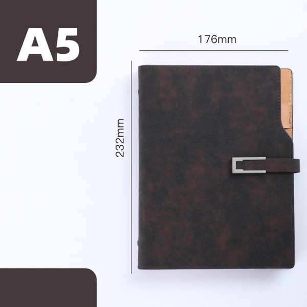 A5 Notitieboek, Notitiemap, Notebook, Dagboek, Pennenset - Afbeelding 6