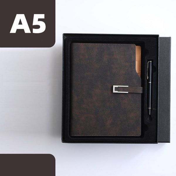 A5 Notitieboek, Notitiemap, Notebook, Dagboek, Pennenset - Afbeelding 9