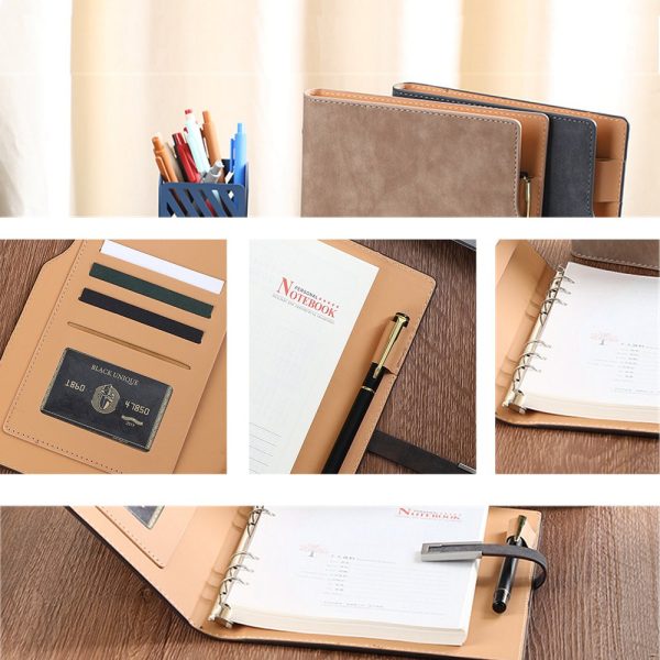 A5 Notitieboek, Notitiemap, Notebook, Dagboek, Pennenset - Afbeelding 10