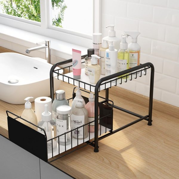 Melili Keukenrek - Opbergrek - Aanrecht Organizer - Keukenkast organizer - Afbeelding 3