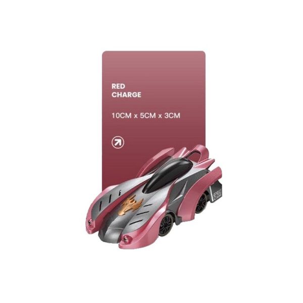 2.4G bestuurbare stunt auto met horlogo remote blauw - rood - Afbeelding 14