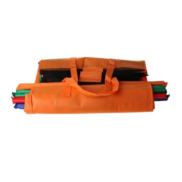 4 x Winkelwagen boodschappentas in diverse kleuren zonder koeltas - Afbeelding 3