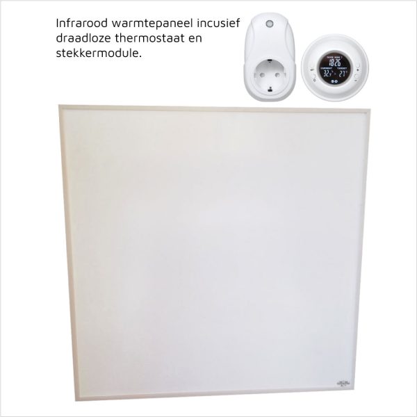 Infrarood warmtepaneel 60x60cm 360watt - Afbeelding 7