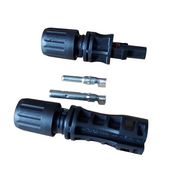 Zonnepaneel MC4 male - female connector set 4 stuks - Afbeelding 3