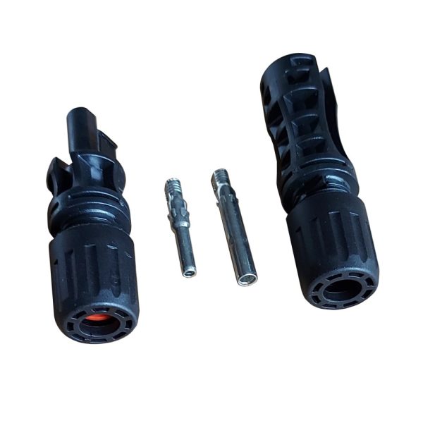 Zonnepaneel MC4 male - female connector set 4 stuks - Afbeelding 2