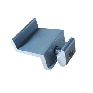 Zonnepaneel Rail PV eindklem 30mm SUS304 M8x25 AL6005 L40mm