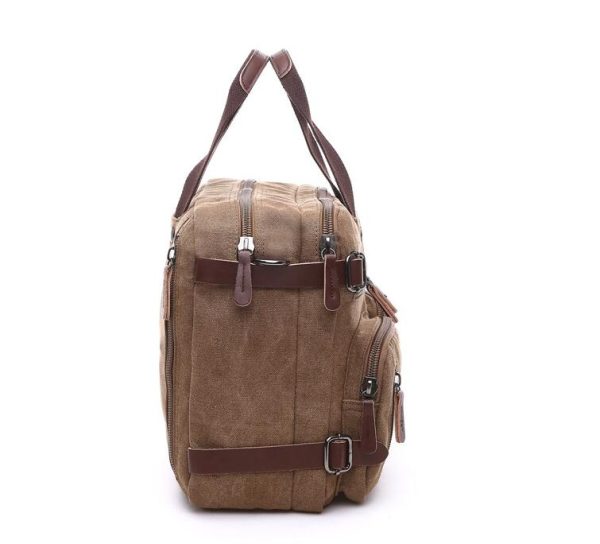 computer tas-laptoptas-travel tas-multifuntionele tas-laptop rugzak-laptoptas 3-in-1 Rugtas - Rugzak - Schoudertas - Voor 17,3-inch laptop formaat - Afbeelding 8