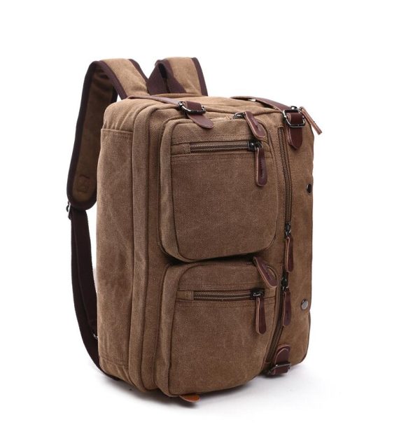 computer tas-laptoptas-travel tas-multifuntionele tas-laptop rugzak-laptoptas 3-in-1 Rugtas - Rugzak - Schoudertas - Voor 17,3-inch laptop formaat - Afbeelding 5