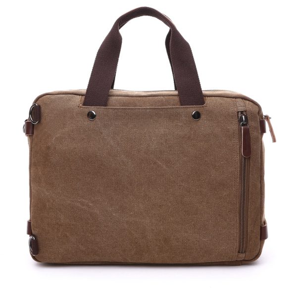 computer tas-laptoptas-travel tas-multifuntionele tas-laptop rugzak-laptoptas 3-in-1 Rugtas - Rugzak - Schoudertas - Voor 17,3-inch laptop formaat - Afbeelding 10