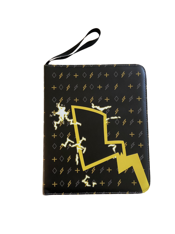 Luxe Binder Kaartenalbum-Cards Binder Album,Verzamelmap geschikt voor pokemon-Extra grote speelkaarten verzamelalbum-Kaartenalbum voor 900 kaarten-met rit-Pokemon map-Pokemon verzamelmap-33.5*27*4.5cm - Afbeelding 3