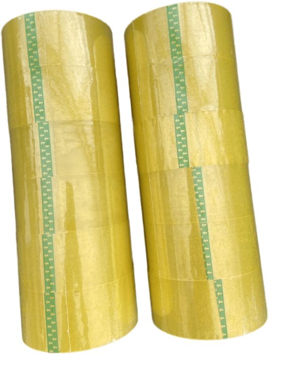 100m*48mm verpakkingstape-Verpakkingstape - dozentape transparant PP (Polypropyleen)-Hoog klevende transparante verpakkingstape-6 rollen-hoog kwaliteit verpakkingstape 100m - Afbeelding 2