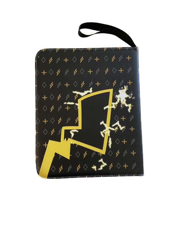 Luxe Binder Kaartenalbum-Cards Binder Album,Verzamelmap geschikt voor pokemon-Extra grote speelkaarten verzamelalbum-Kaartenalbum voor 900 kaarten-met rit-Pokemon map-Pokemon verzamelmap-33.5*27*4.5cm - Afbeelding 2