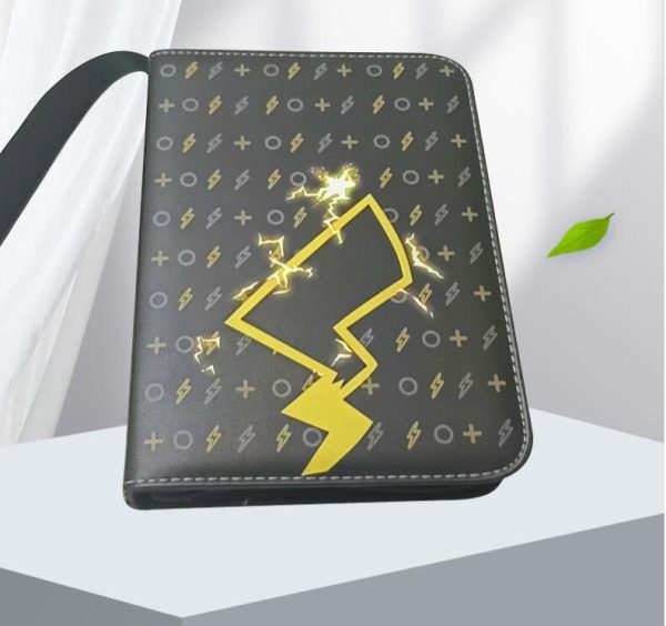 Luxe Binder Kaartenalbum-Cards Binder Album,Verzamelmap geschikt voor pokemon-Extra grote speelkaarten verzamelalbum-Kaartenalbum voor 900 kaarten-met rit-Pokemon map-Pokemon verzamelmap-33.5*27*4.5cm - Afbeelding 10