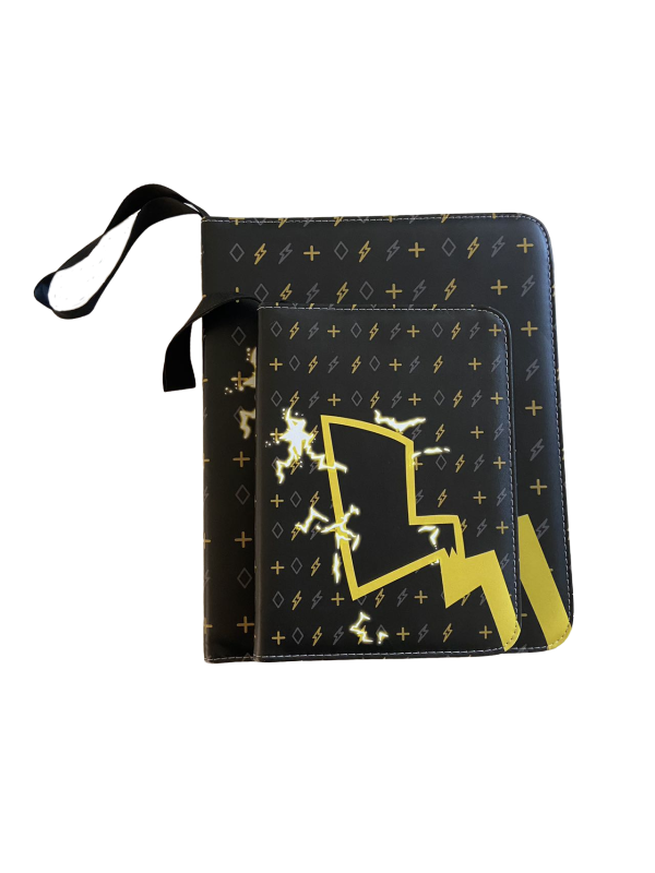 Luxe Binder Kaartenalbum-Cards Binder Album,Verzamelmap geschikt voor pokemon-Extra grote speelkaarten verzamelalbum-Kaartenalbum voor 900 kaarten-met rit-Pokemon map-Pokemon verzamelmap-33.5*27*4.5cm - Afbeelding 8