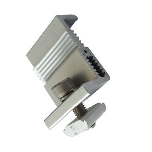 Zonnepaneel Rail PV eindklem verstelbaar 30-50mm SUS304 M8x25 AL6005 L40mm