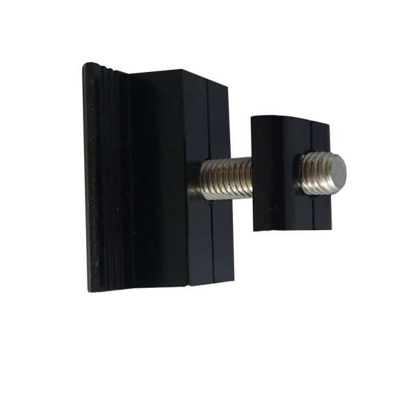 Zonnepaneel Rail PV middenklem 35mm Zwart SUS304 M8x25 AL6005 L40mm - Afbeelding 3