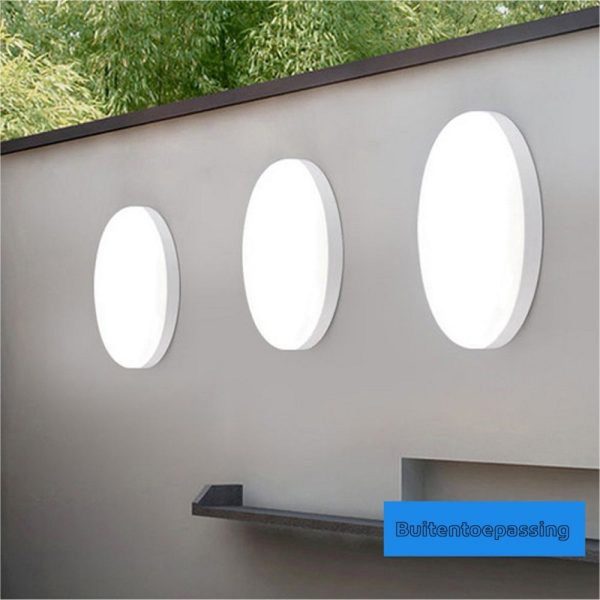 LED badkamer lamp-waterdicht verlichting IP56-LED waterdicht lamp-IP56 LED balkon lamp-LED plafondlamp-LED verlichting -PC LED tuin verlichting - Afbeelding 7